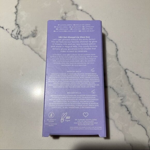 FLORENCE By Mills UBU Get Glossed Lip Gloss Duo - Picture 3 of 4